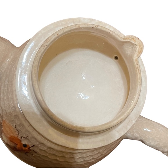 Vintage Teapot Honey Bees and Hive Made in Japan by Marutomoware Very Nice - Picture 6 of 16